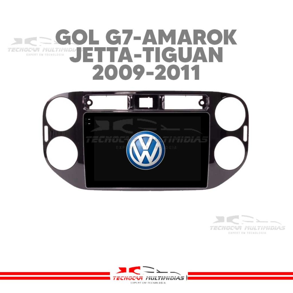 Volkswagen Gol-Amarok-Jetta-Tiguan 2009-2011 - Tecnocar Multimidias Rio ...